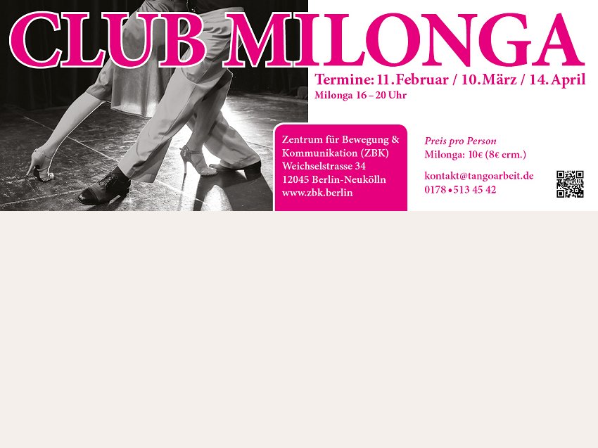 Milongas in Berlin - Hoy Milonga